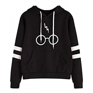 Glasses and Lightning Bolt Unisex Crewneck Sweater 