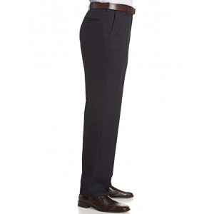 Men's  Hidden Expandable-Waist Plain-Front Pant 