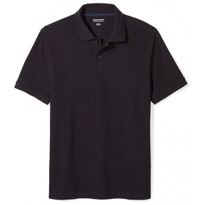 Men's Slim-Fit Cotton Pique Polo Shirt 