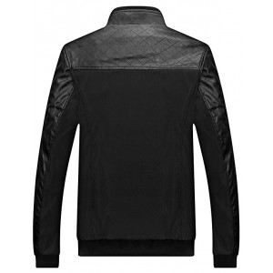 Men's Color Block Slim Casual Thin Lightweight Jacket