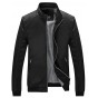 Men's Color Block Slim Casual Thin Lightweight Jacket