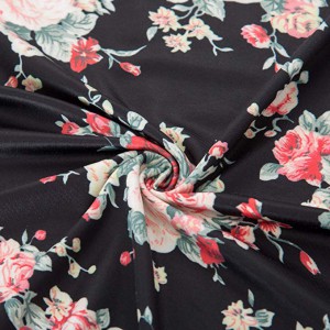 Stretchy Midi Skirt High Waist Jersey Skirt Women