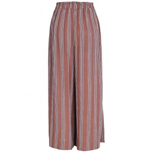 Women's Boho High Waist Split Stripe Wide Leg Pants Women's Boho High Waist Split Stripe Wide Leg Pants